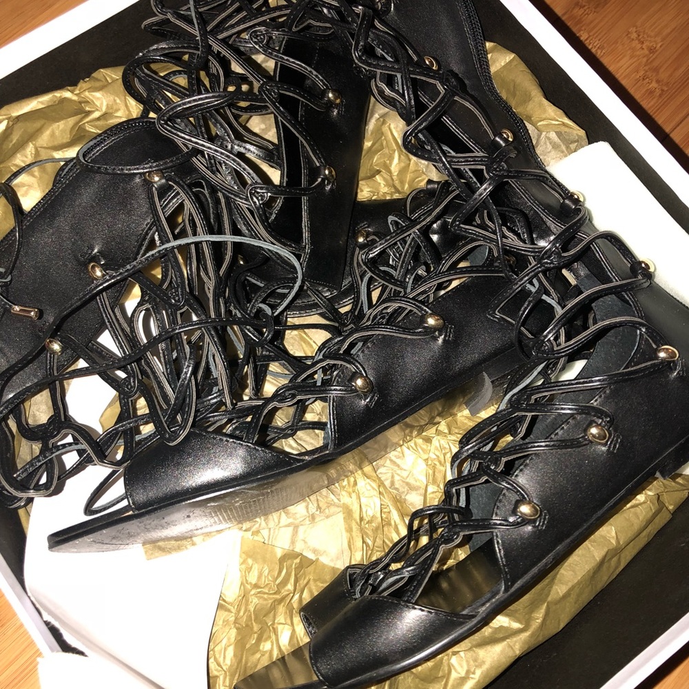 Lust For Life Gladiator Sandals (7.5)